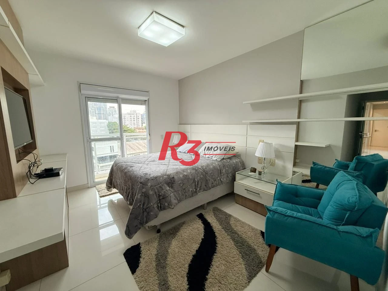 Apartamento com 4 dormitórios para alugar, 189 m² por R$ 17.000,02/mês - Ponta da Praia - Santos/SP
