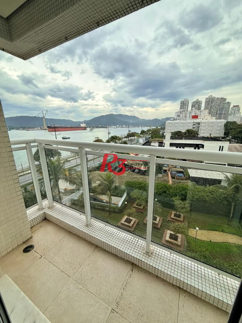 Apartamento com 4 dormitórios para alugar, 189 m² por R$ 17.000,02/mês - Ponta da Praia - Santos/SP