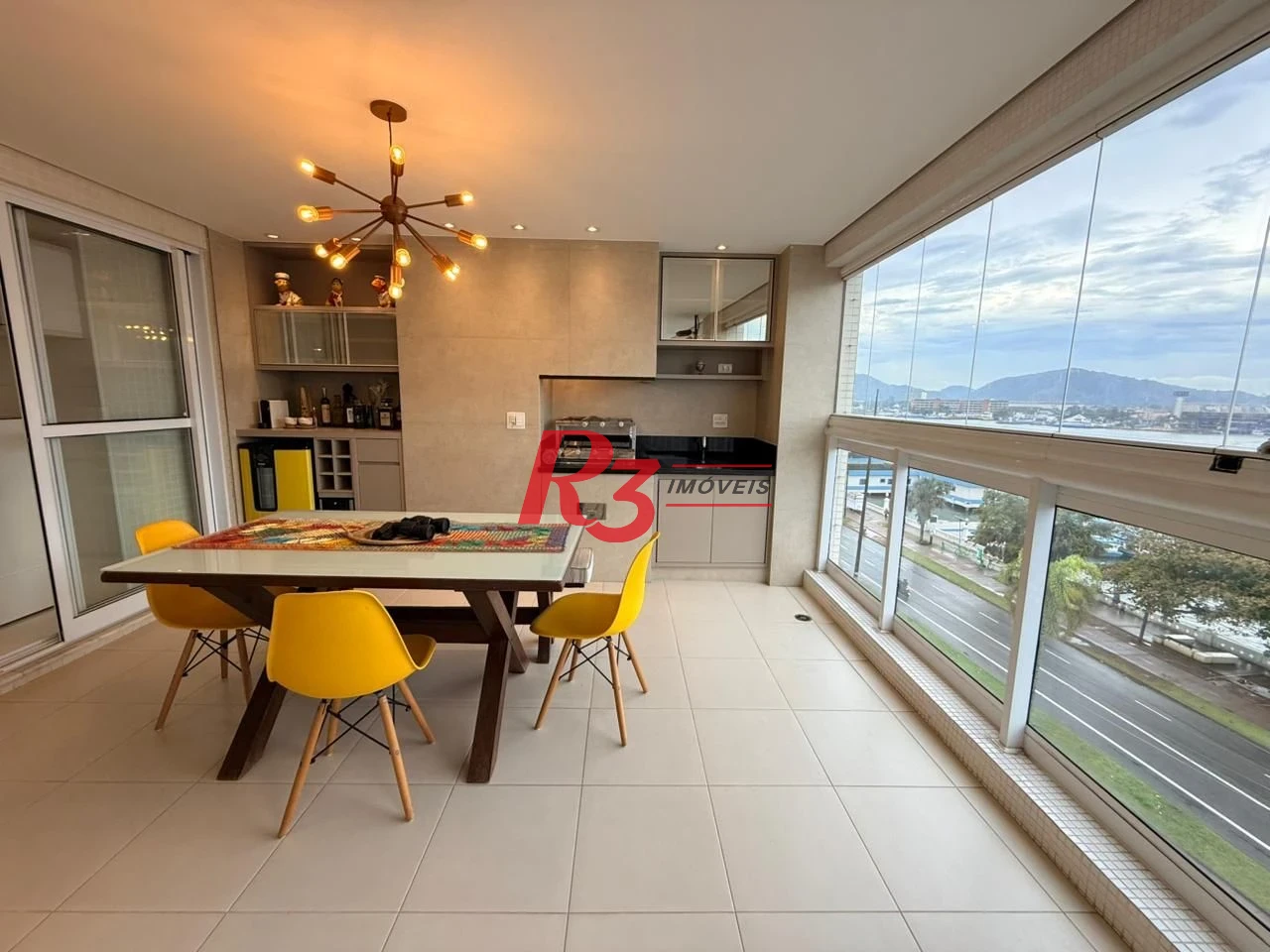 Apartamento com 4 dormitórios para alugar, 189 m² por R$ 17.000,02/mês - Ponta da Praia - Santos/SP