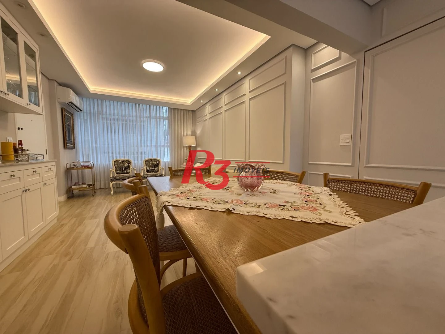Apartamento com 1 dormitório à venda, 60 m² por R$ 1.280.000,00 - Aparecida - Santos/SP