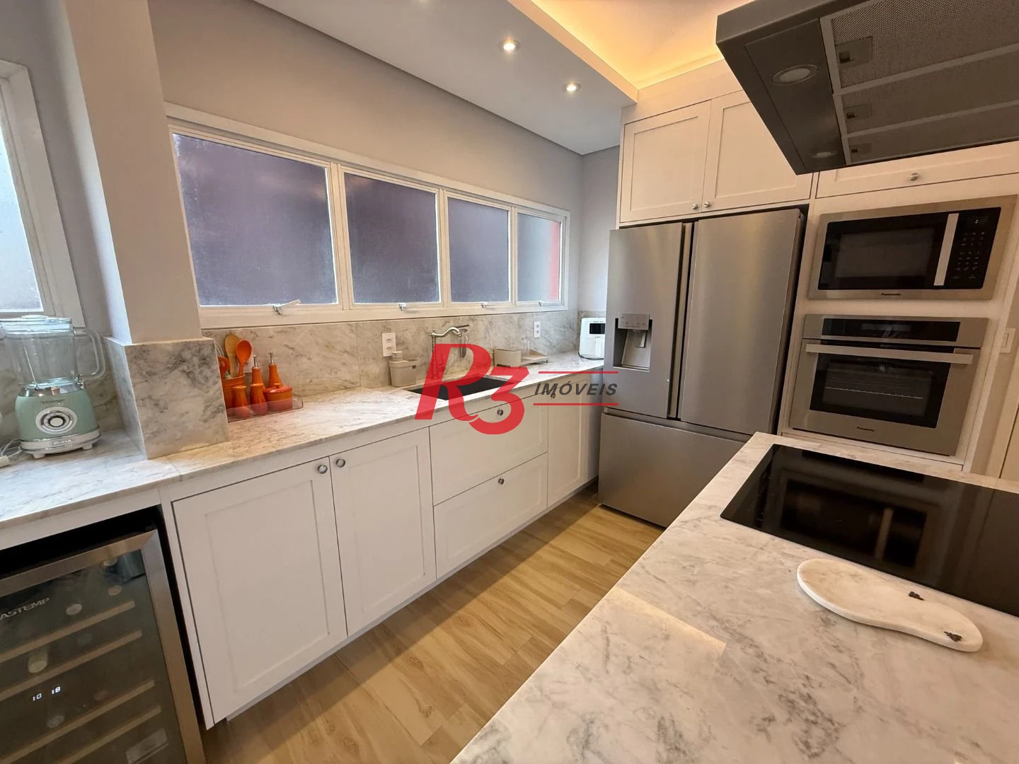 Apartamento com 1 dormitório à venda, 60 m² por R$ 1.280.000,00 - Aparecida - Santos/SP