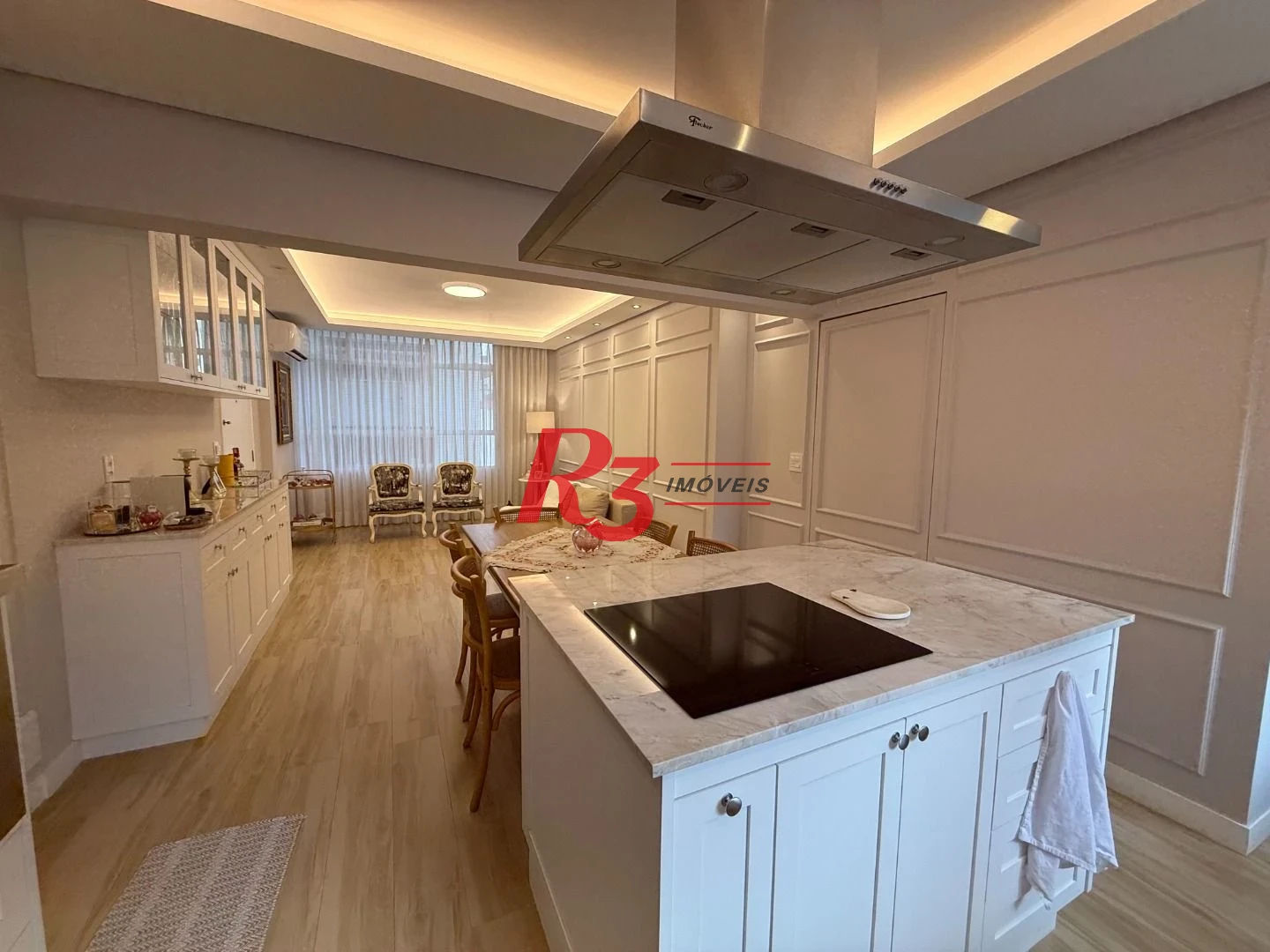 Apartamento com 1 dormitório à venda, 60 m² por R$ 1.280.000,00 - Aparecida - Santos/SP