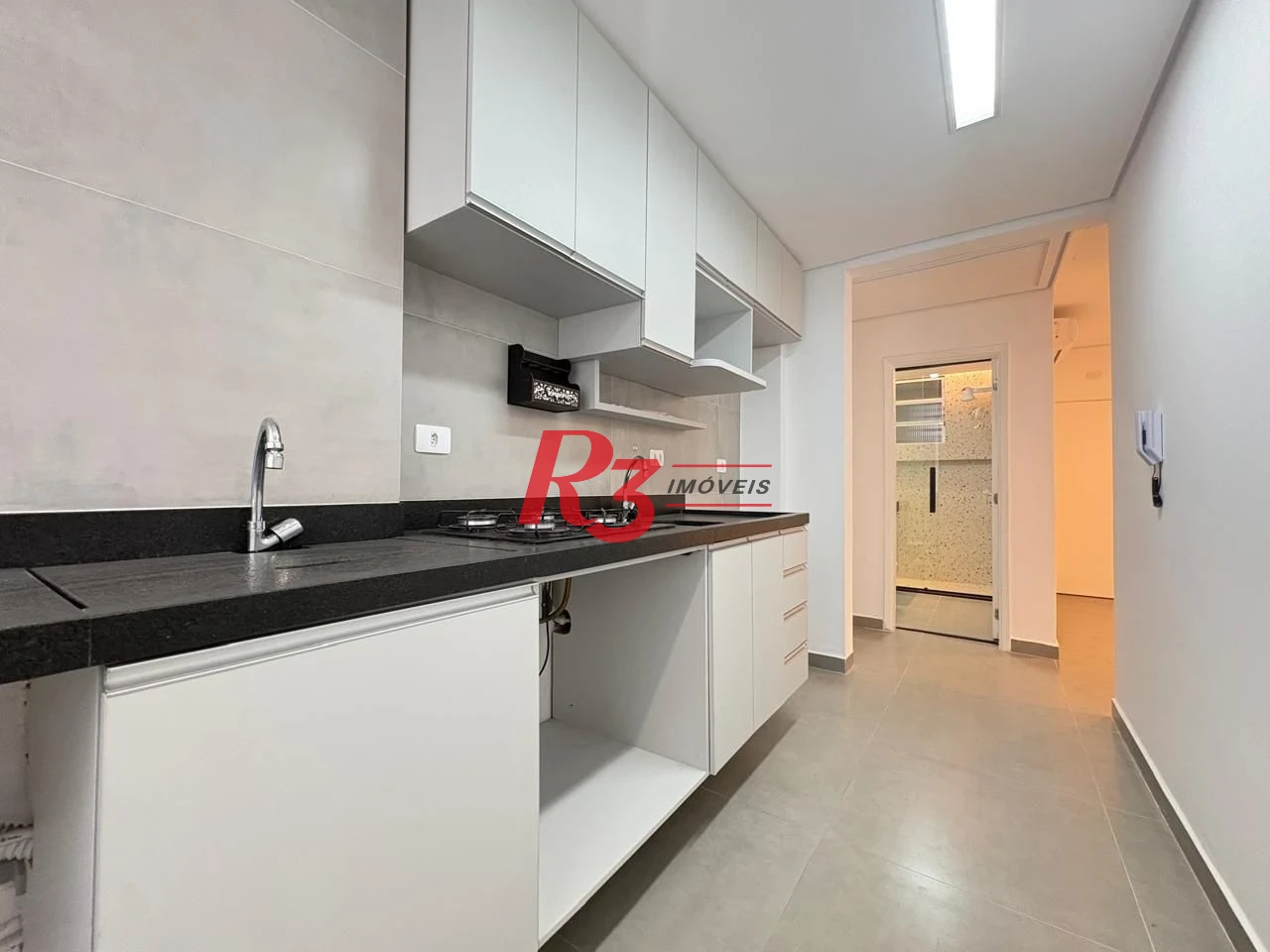 Apartamento com 1 dormitório para alugar, 42 m² por R$ 3.600,02/mês - Aparecida - Santos/SP