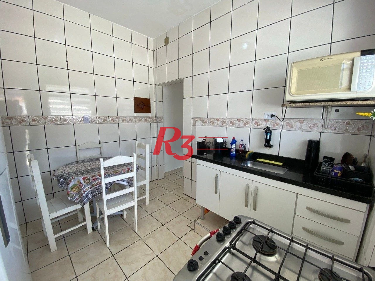Casa com 3 dormitórios à venda, 95 m² por R$ 450.000,00 - Marapé - Santos/SP