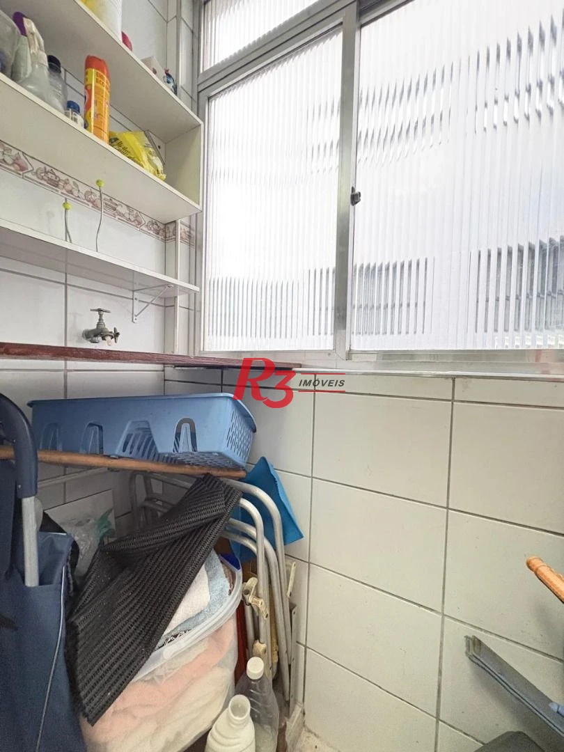 Apartamento com 1 dormitório à venda, 38 m² por R$ 320.000,00 - Aparecida - Santos/SP