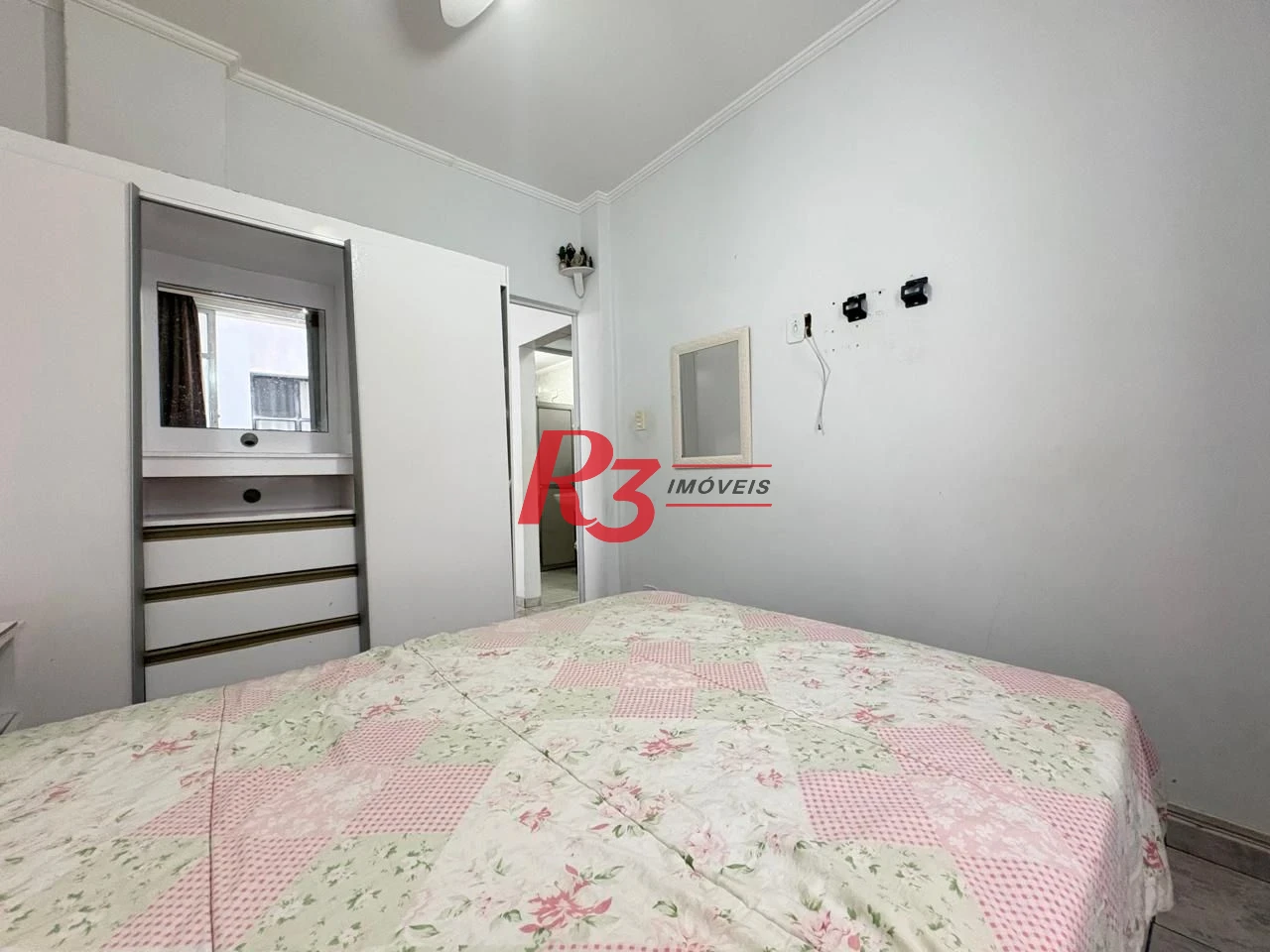 Apartamento com 1 dormitório à venda, 38 m² por R$ 320.000,00 - Aparecida - Santos/SP
