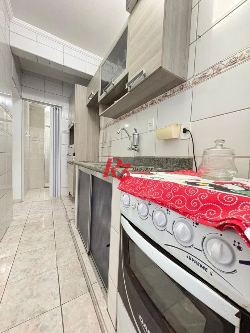 Apartamento com 1 dormitório à venda, 38 m² por R$ 320.000,00 - Aparecida - Santos/SP