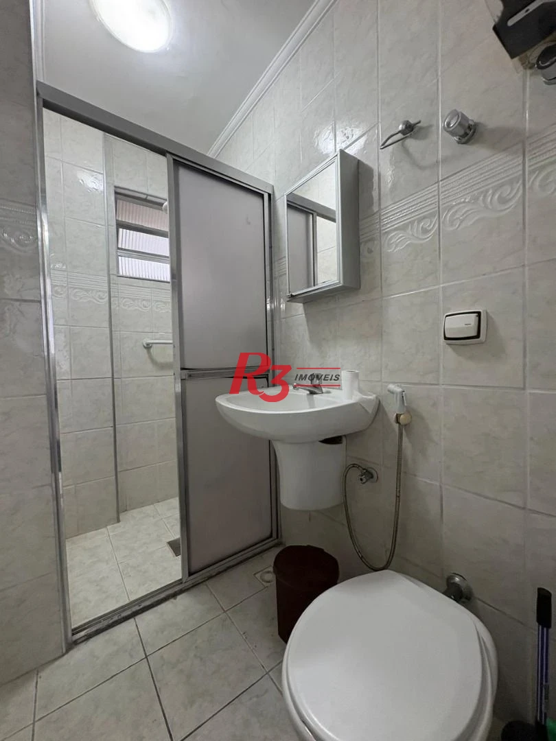 Apartamento com 1 dormitório à venda, 38 m² por R$ 320.000,00 - Aparecida - Santos/SP
