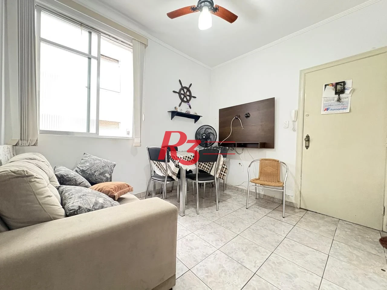 Apartamento com 1 dormitório à venda, 38 m² por R$ 320.000,00 - Aparecida - Santos/SP