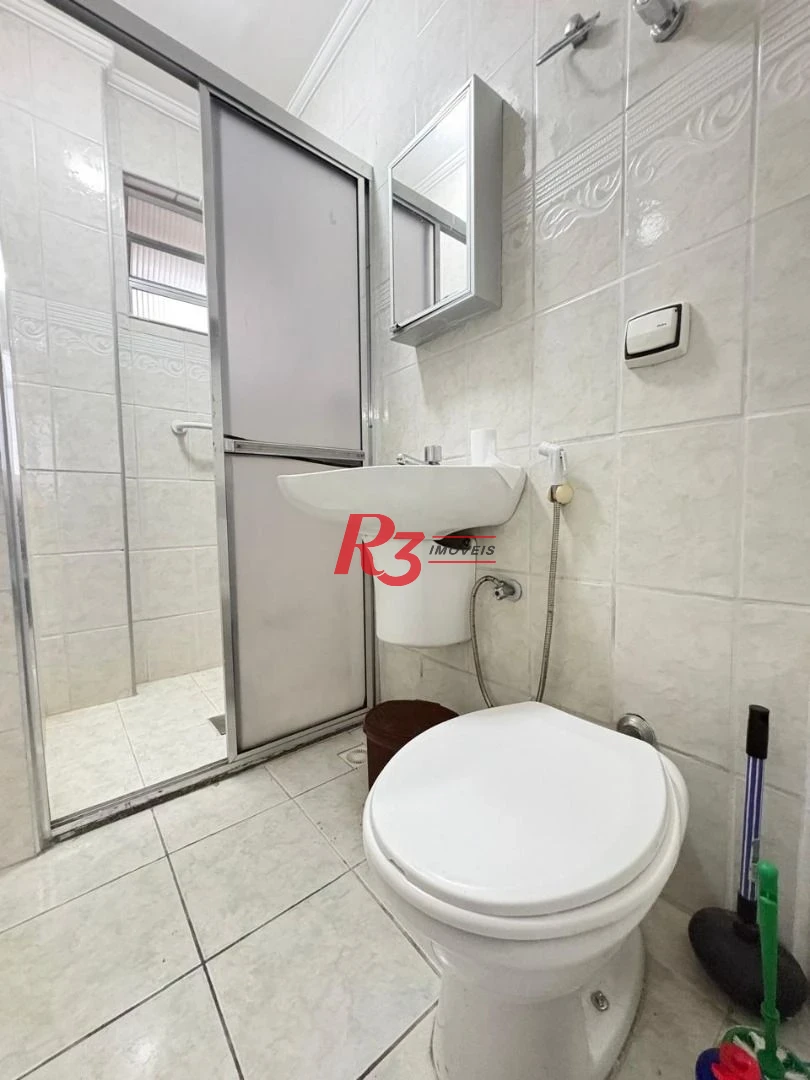 Apartamento com 1 dormitório à venda, 38 m² por R$ 320.000,00 - Aparecida - Santos/SP