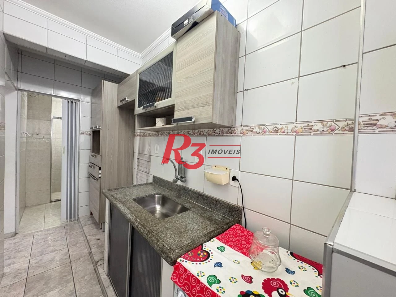 Apartamento com 1 dormitório à venda, 38 m² por R$ 320.000,00 - Aparecida - Santos/SP
