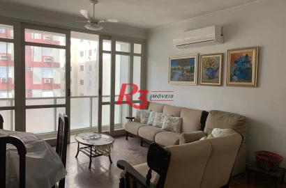 Apartamento com 2 dormitórios à venda, 86 m² por R$ 565.000,00 - Aparecida - Santos/SP