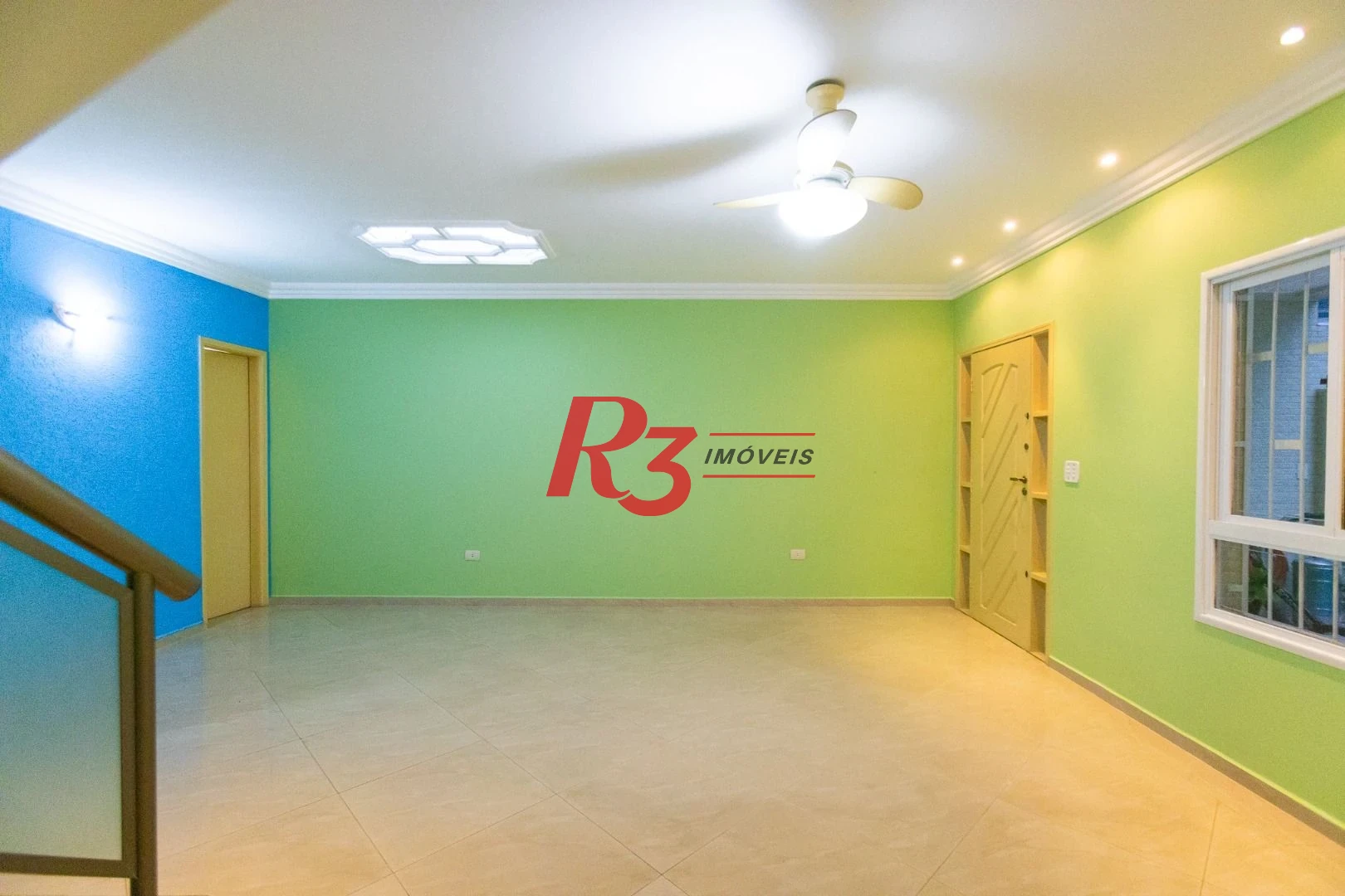 Casa com 3 dormitórios à venda, 142 m² por R$ 1.250.000,00 - Campo Grande - Santos/SP