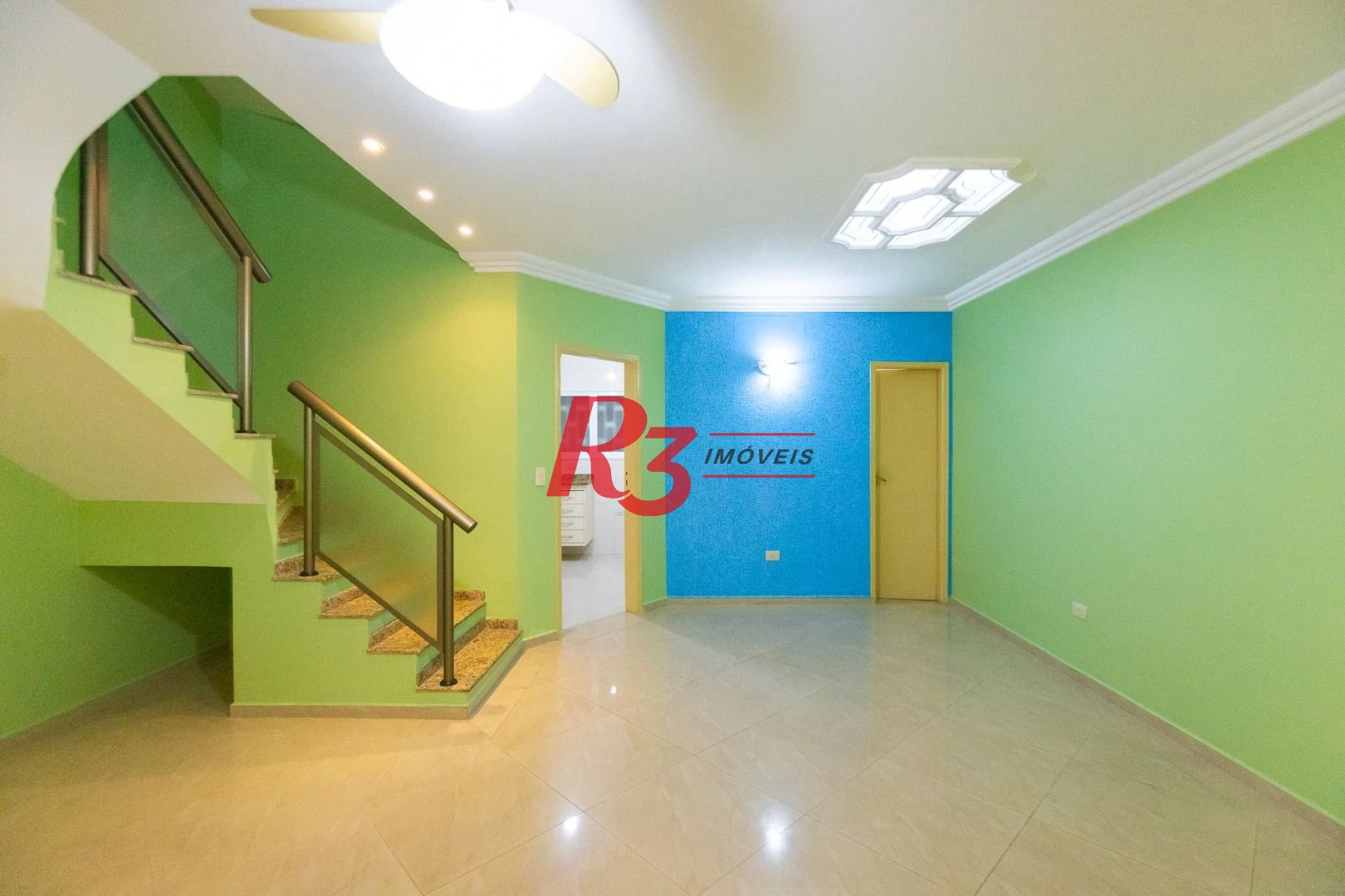 Casa com 3 dormitórios à venda, 142 m² por R$ 1.250.000,00 - Campo Grande - Santos/SP