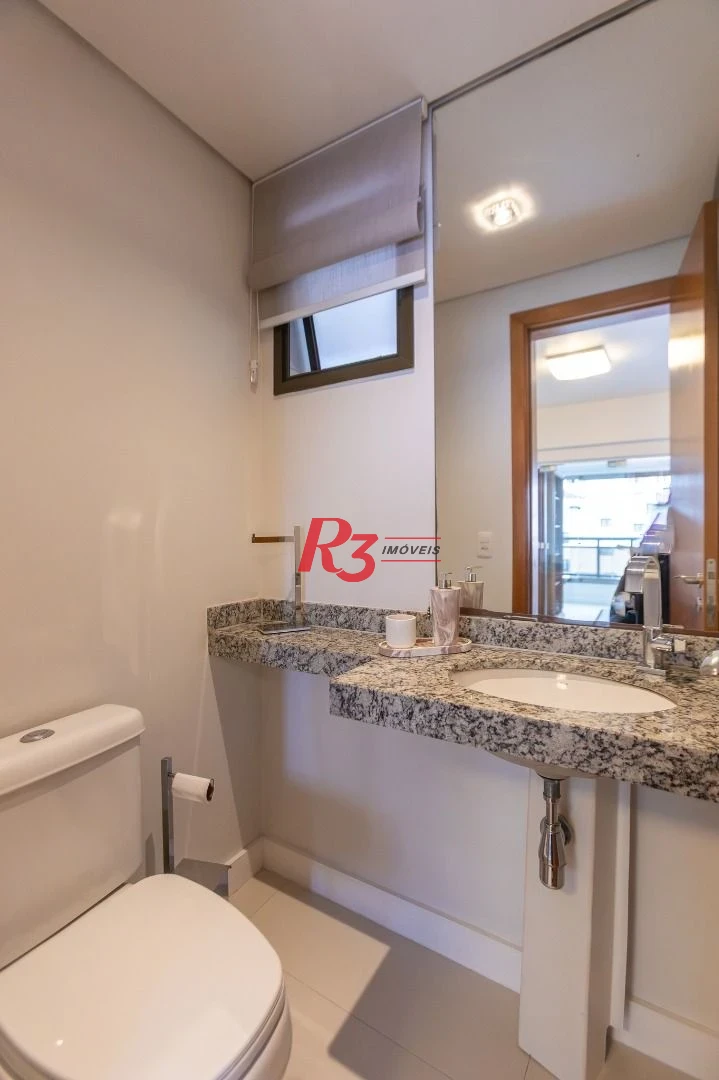 Apartamento com 3 dormitórios à venda, 111 m² por R$ 1.490.000,00 - Ponta da Praia - Santos/SP