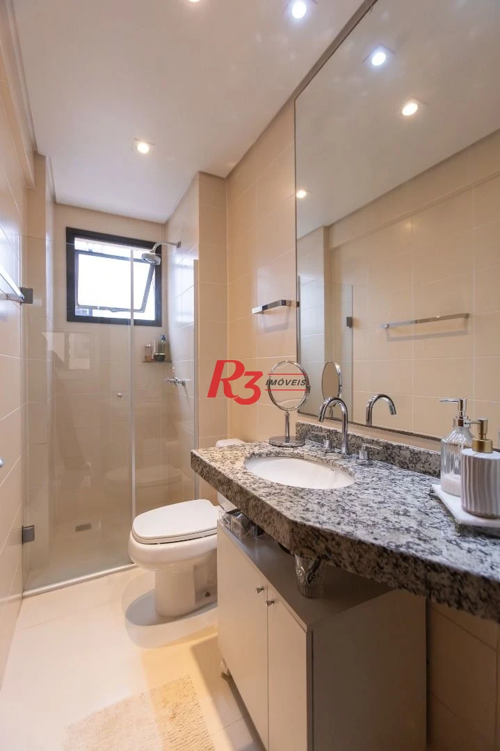 Apartamento com 3 dormitórios à venda, 111 m² por R$ 1.490.000,00 - Ponta da Praia - Santos/SP