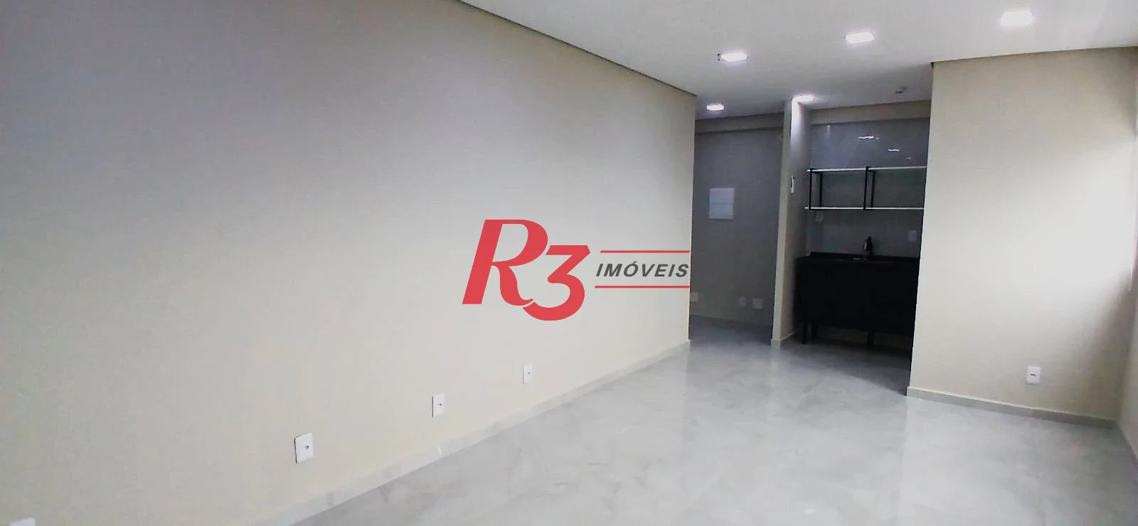 Sala para alugar, 47 m² por R$ 2.980,02/mês - Ponta da Praia - Santos/SP
