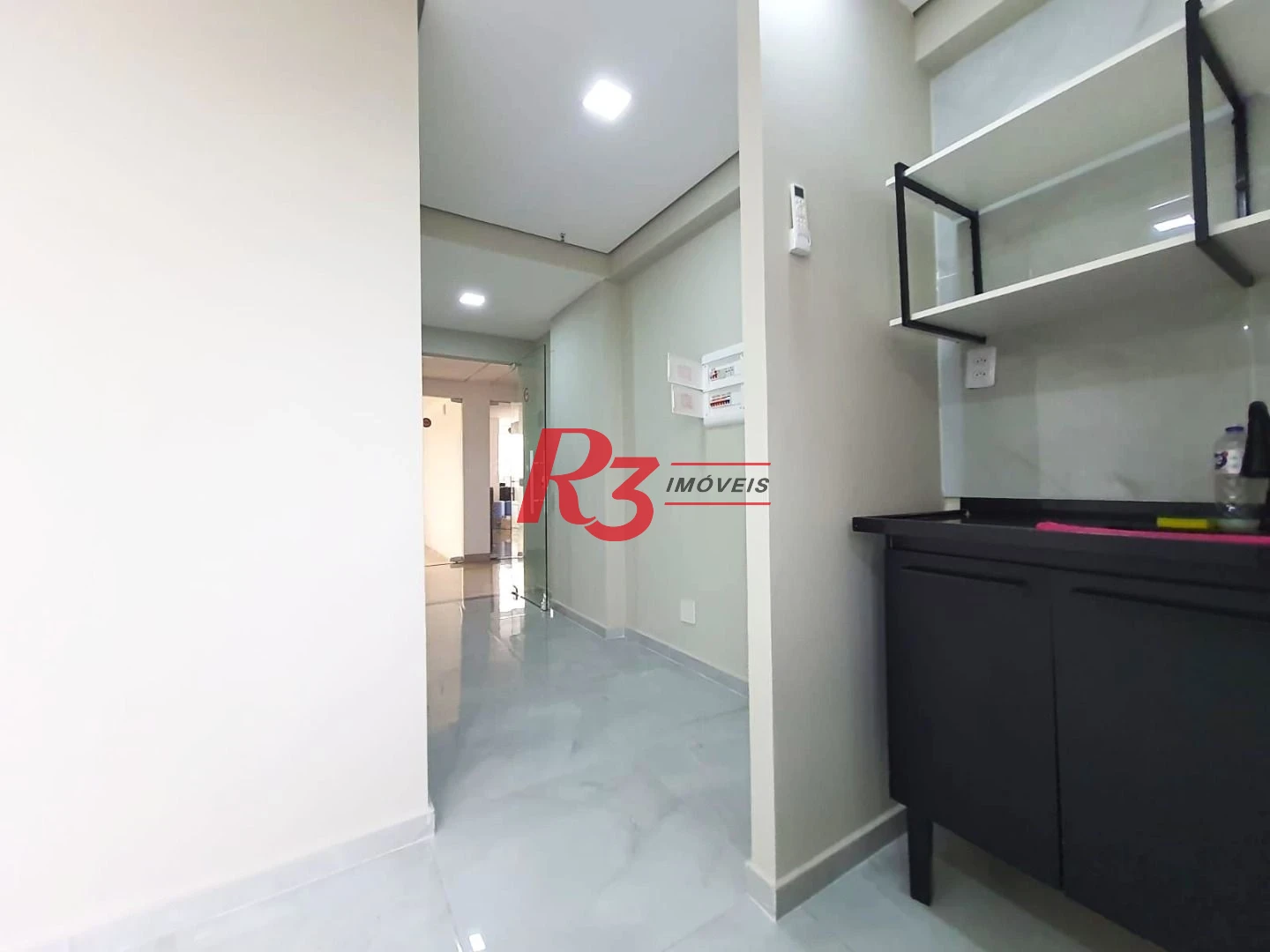 Sala para alugar, 47 m² por R$ 2.980,02/mês - Ponta da Praia - Santos/SP