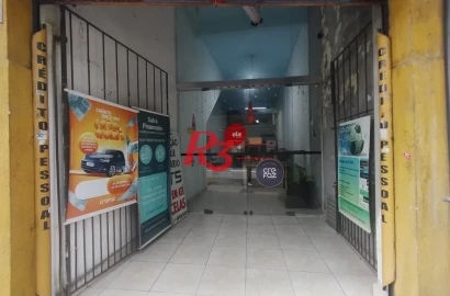 Loja para alugar, 75 m² por R$ 3.500,00/mês - Centro - Santos/SP
