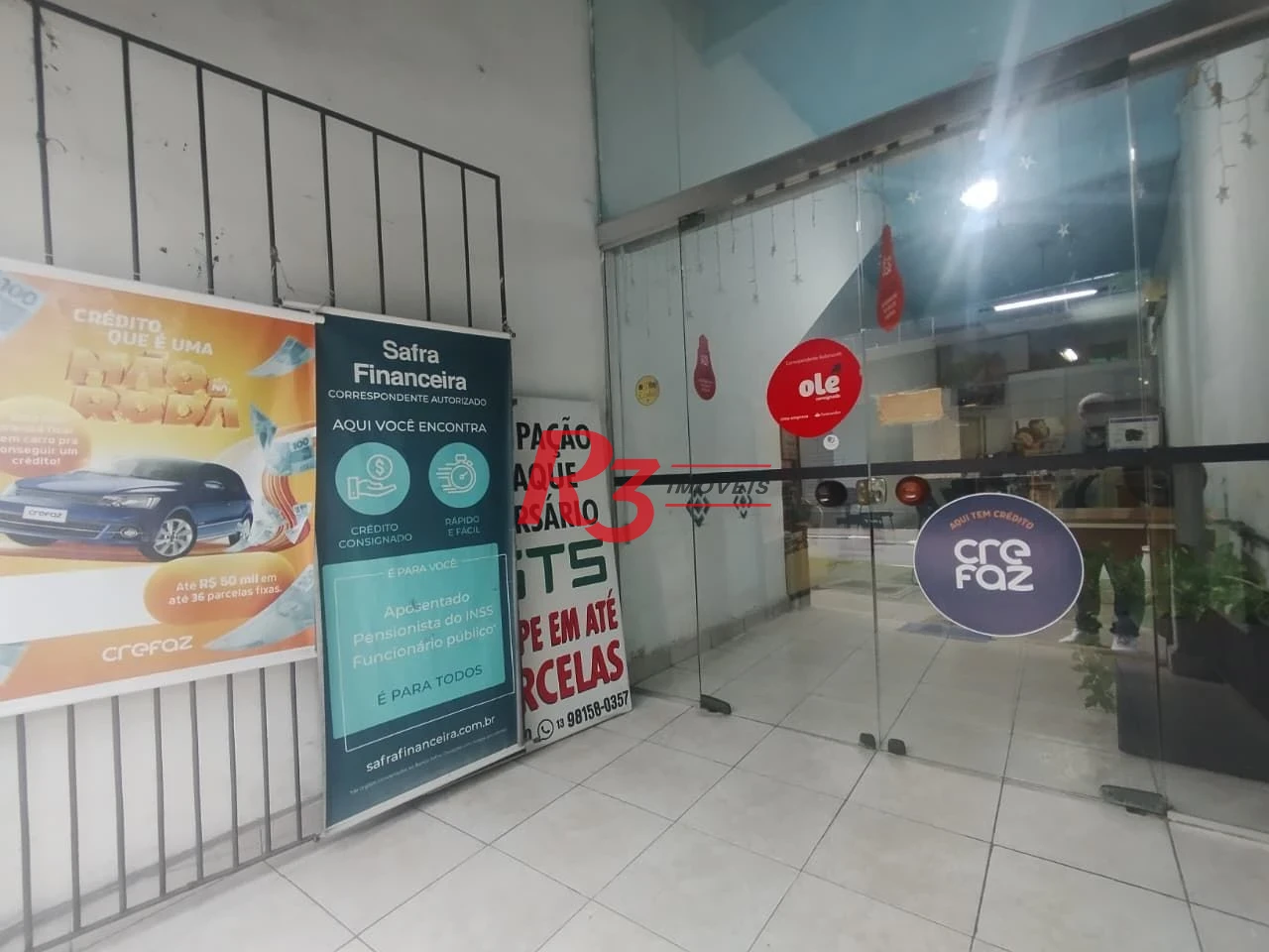 Loja para alugar, 75 m² por R$ 3.500,00/mês - Centro - Santos/SP