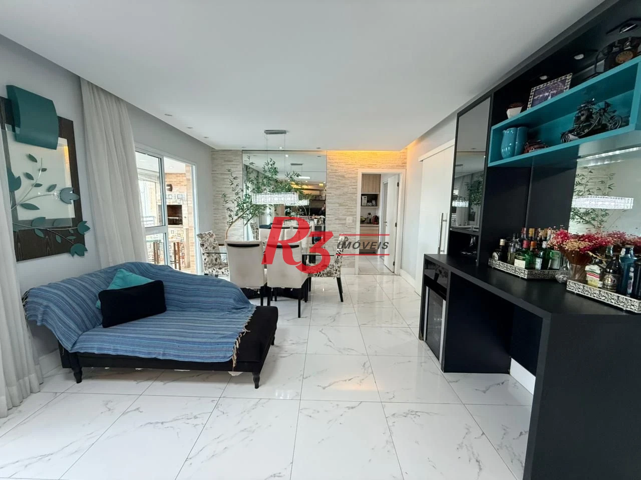 Apartamento com 4 dormitórios à venda, 159 m² por R$ 2.555.000,00 - Gonzaga - Santos/SP