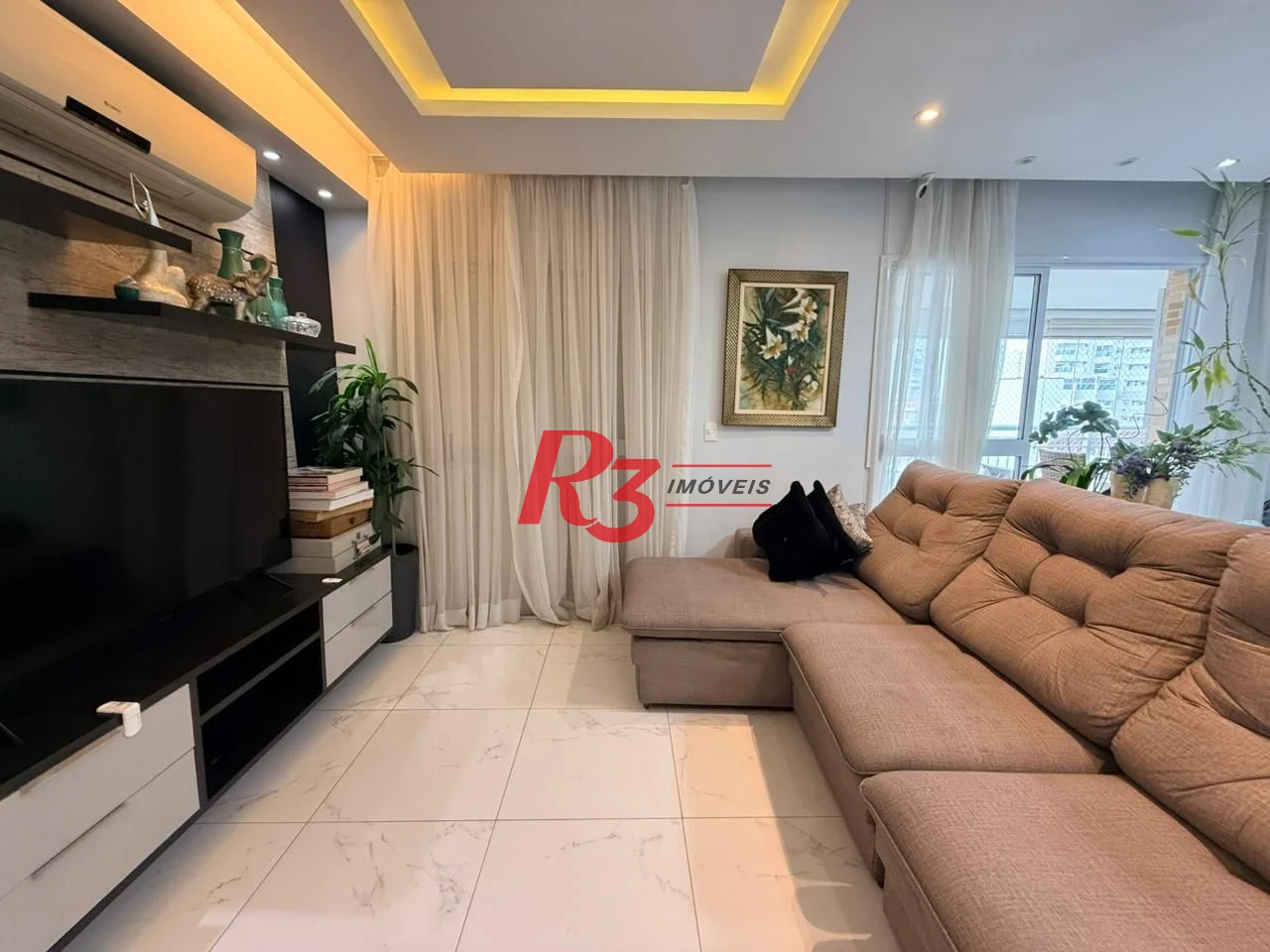 Apartamento com 4 dormitórios à venda, 159 m² por R$ 2.555.000,00 - Gonzaga - Santos/SP