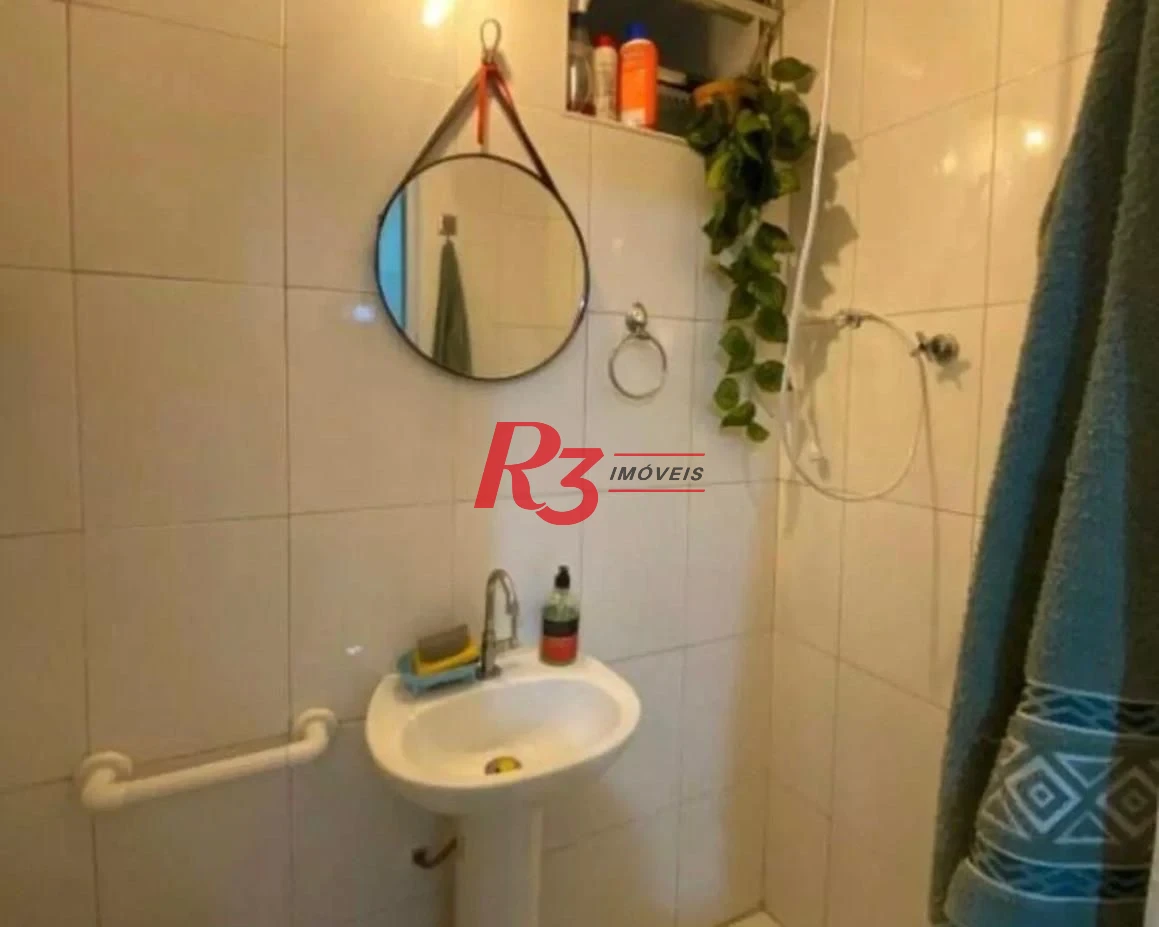 Apartamento com 2 dormitórios para alugar, 62 m² por R$ 5.000,02/mês - Boqueirão - Santos/SP