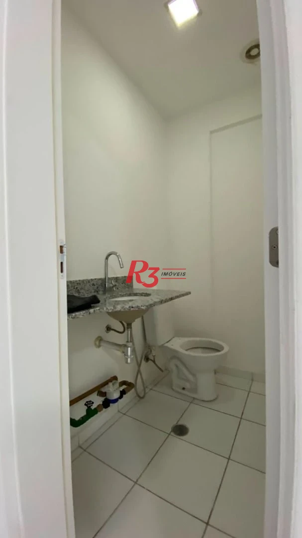 Sala para alugar, 42 m² por R$ 3.000,00/mês - Vila Matias - Santos/SP