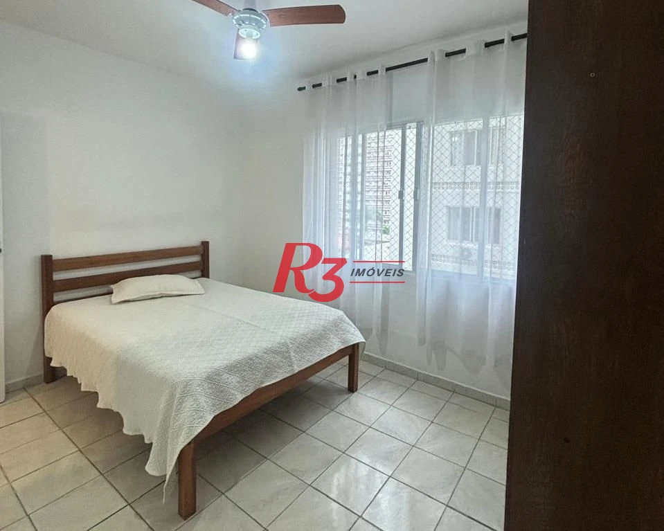 Apartamento com 2 dormitórios para alugar, 50 m² por R$ 3.800,02/mês - Gonzaga - Santos/SP