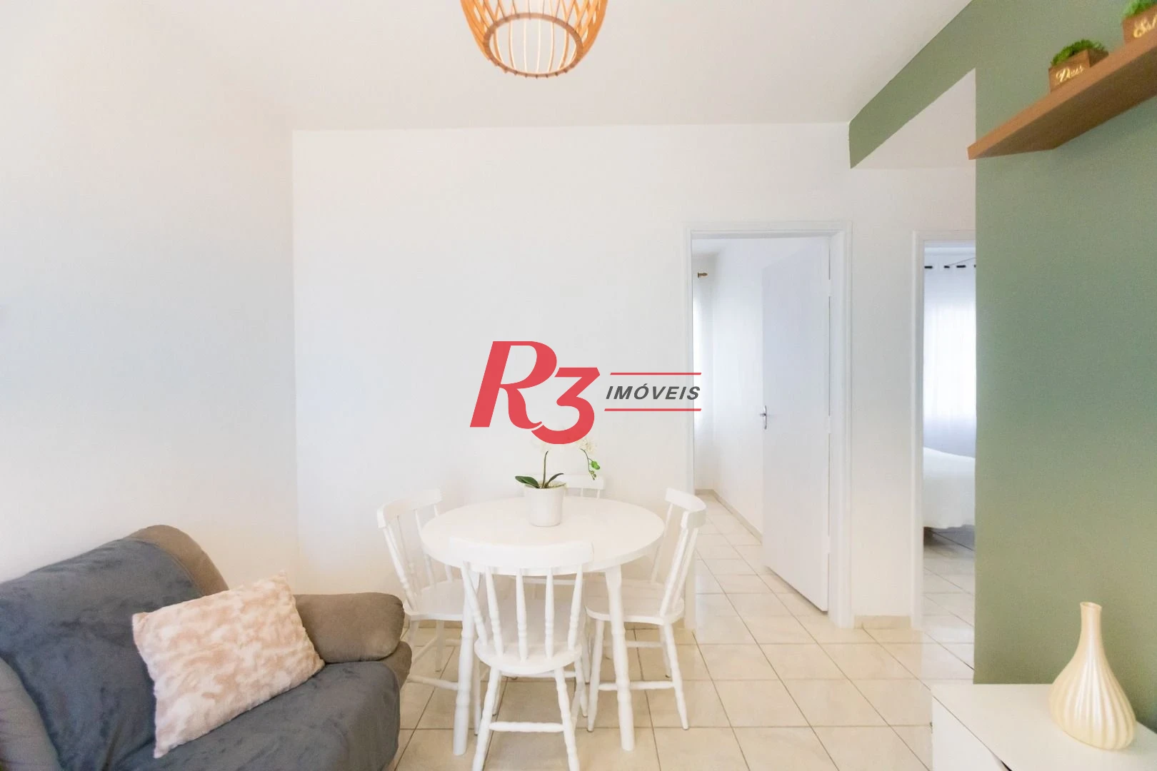 Apartamento para alugar, 50 m² por R$ 3.800,02/mês - Gonzaga - Santos/SP
