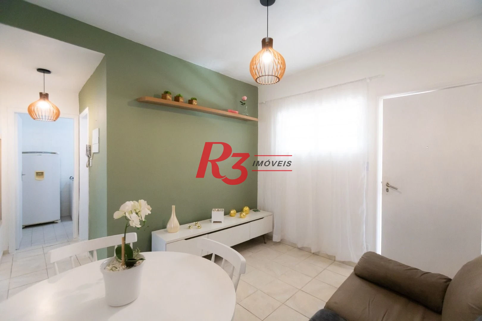 Apartamento para alugar, 50 m² por R$ 3.800,02/mês - Gonzaga - Santos/SP