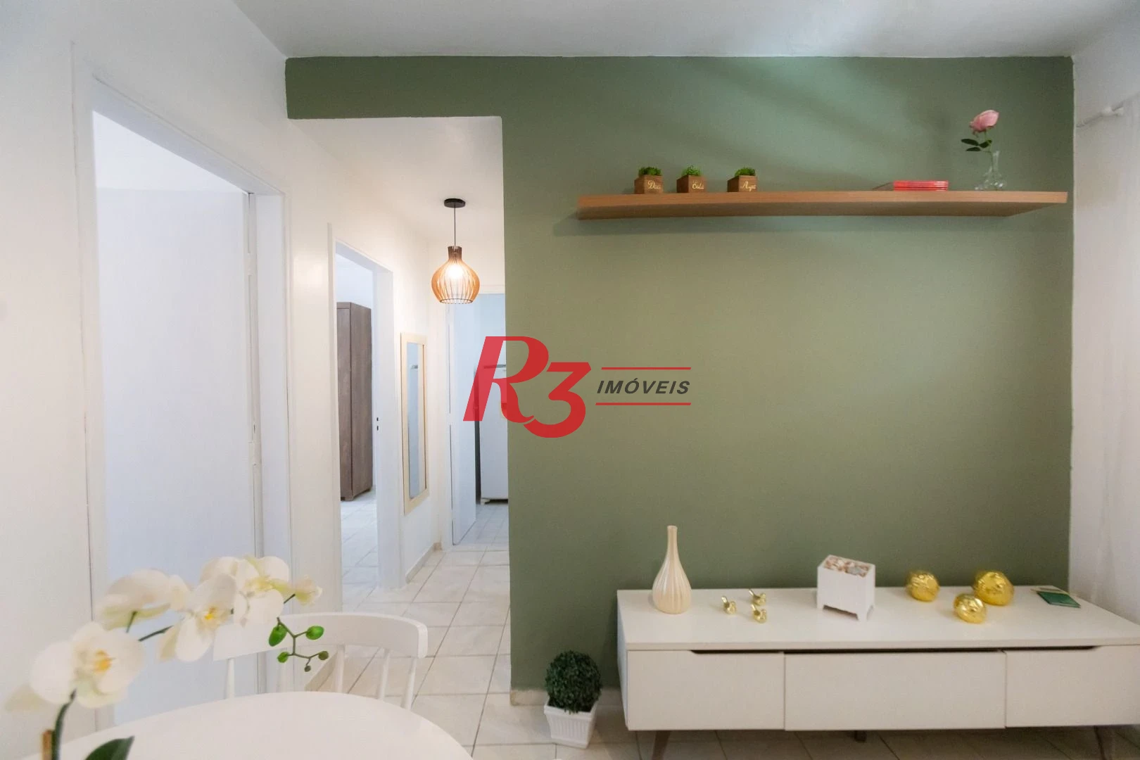 Apartamento para alugar, 50 m² por R$ 3.800,02/mês - Gonzaga - Santos/SP