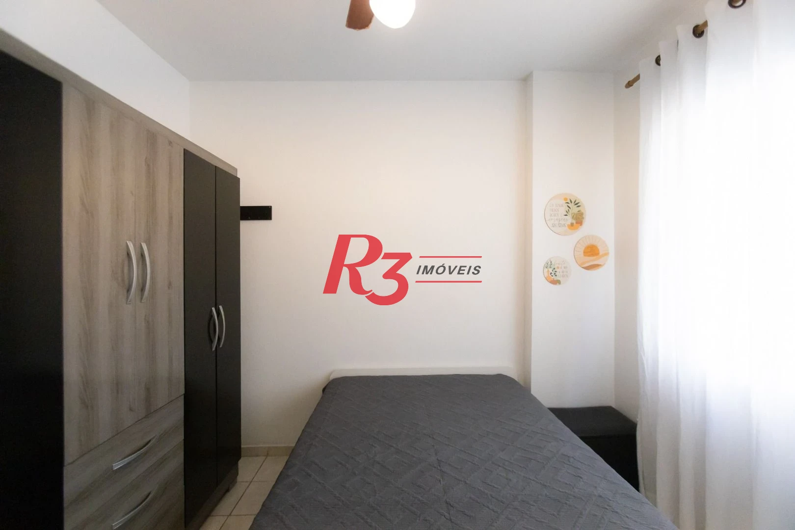Apartamento para alugar, 50 m² por R$ 3.800,02/mês - Gonzaga - Santos/SP