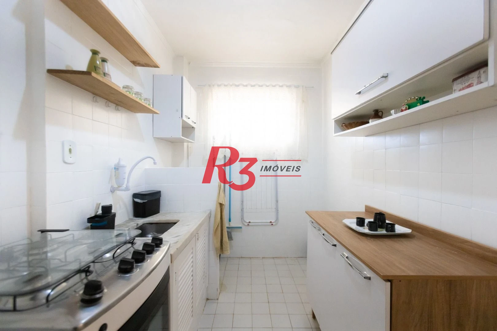 Apartamento para alugar, 50 m² por R$ 3.800,02/mês - Gonzaga - Santos/SP