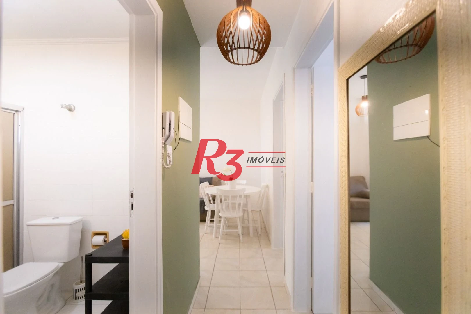 Apartamento para alugar, 50 m² por R$ 3.800,02/mês - Gonzaga - Santos/SP