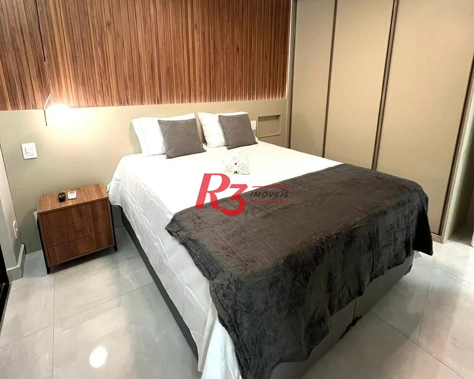 Apartamento com 2 dormitórios à venda, 74 m² por R$ 830.000,00 - Estuário - Santos/SP