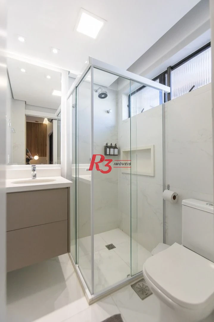 Apartamento à venda, 74 m² por R$ 750.000,00 - Estuário - Santos/SP