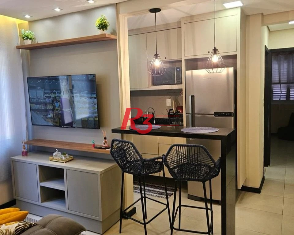 Apartamento à venda, 42 m² por R$ 300.000,00 - Itararé - São Vicente/SP