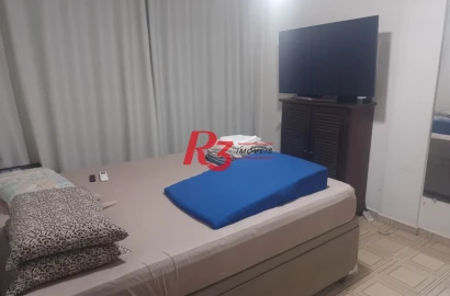 Apartamento com 1 dormitório à venda, 47 m² por R$ 551.200,00 - Gonzaga - Santos/SP