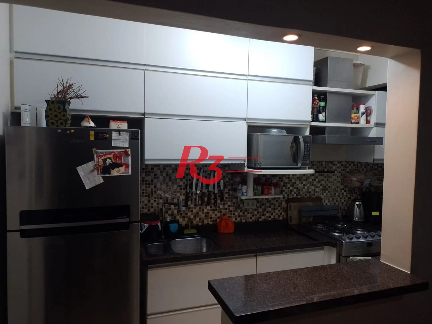 Apartamento com 1 dormitório à venda, 47 m² por R$ 551.200,00 - Gonzaga - Santos/SP