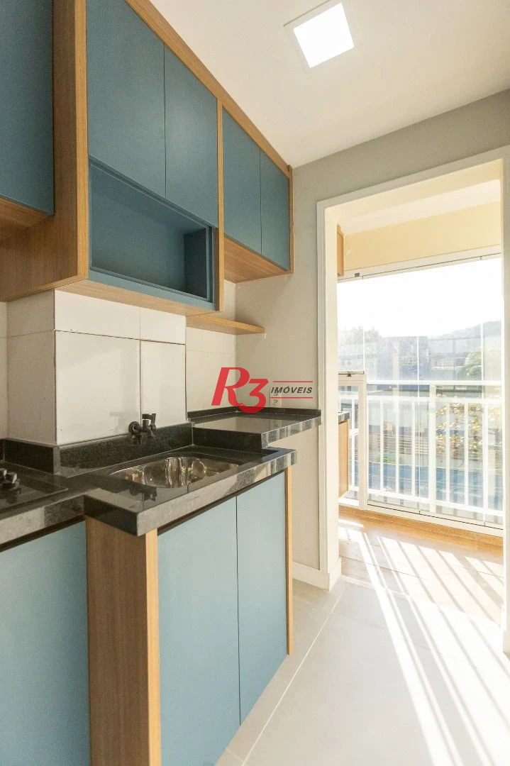 Apartamento com 2 dormitórios à venda, 62 m² por R$ 430.000,00 - Morro de Nova Cintra - Santos/SP