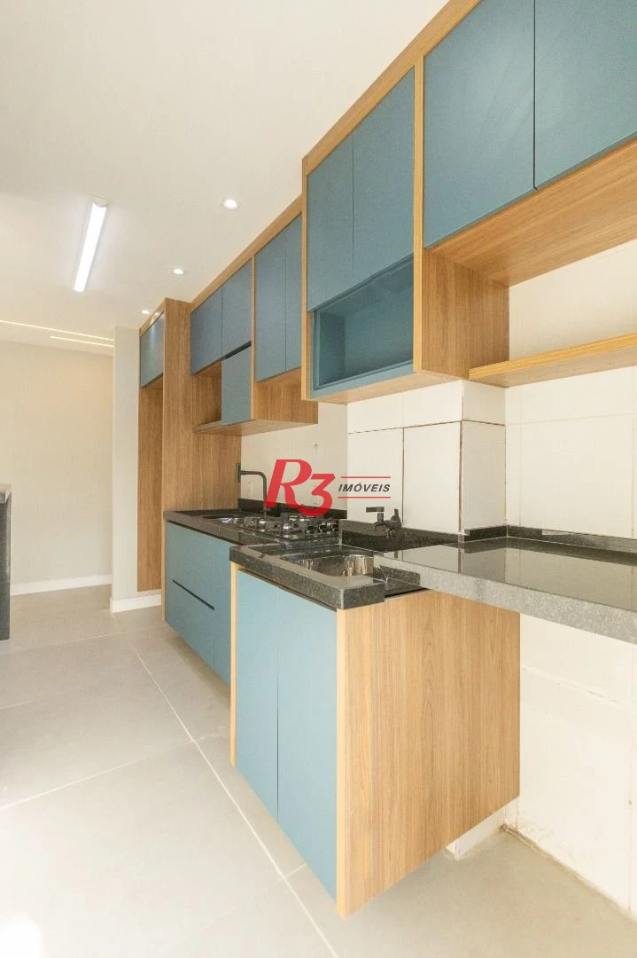 Apartamento com 2 dormitórios à venda, 62 m² por R$ 430.000,00 - Morro de Nova Cintra - Santos/SP