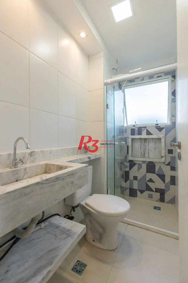 Apartamento com 2 dormitórios à venda, 62 m² por R$ 430.000,00 - Morro de Nova Cintra - Santos/SP
