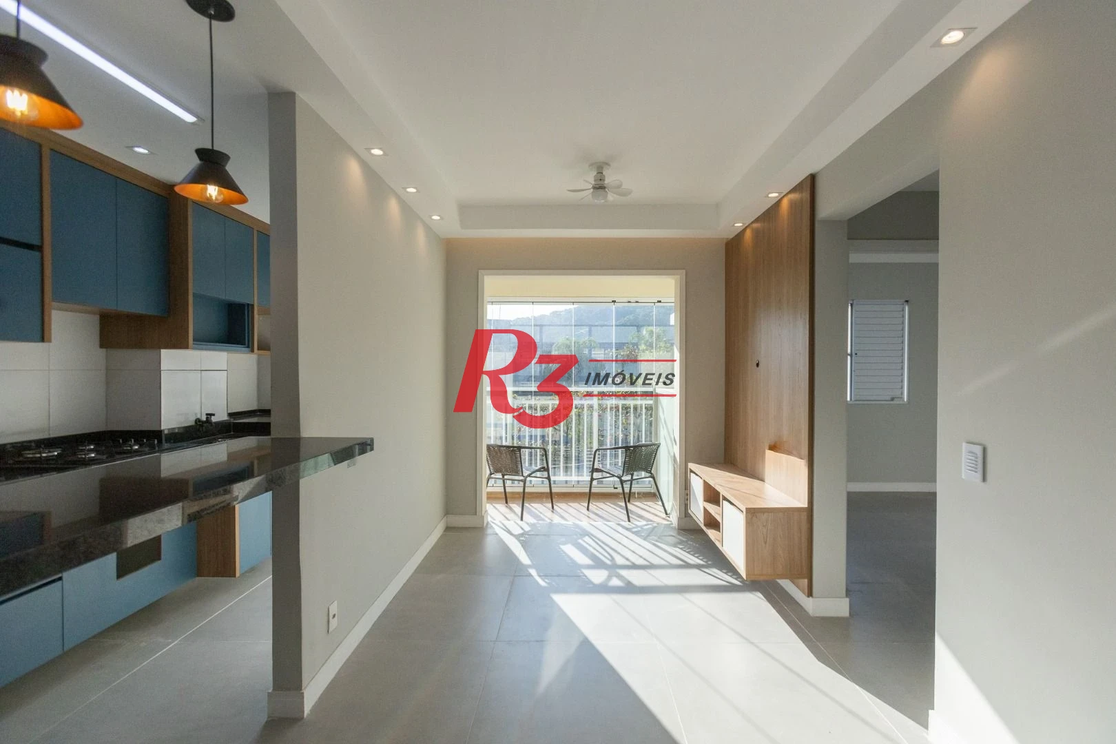 Apartamento com 2 dormitórios à venda, 62 m² por R$ 430.000,00 - Morro de Nova Cintra - Santos/SP