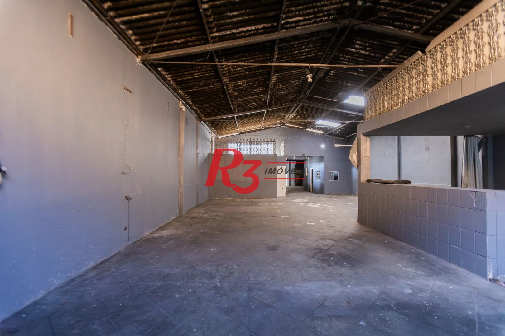 Galpão para alugar, 286 m² por R$ 9.000,02/mês - Vila Matias - Santos/SP