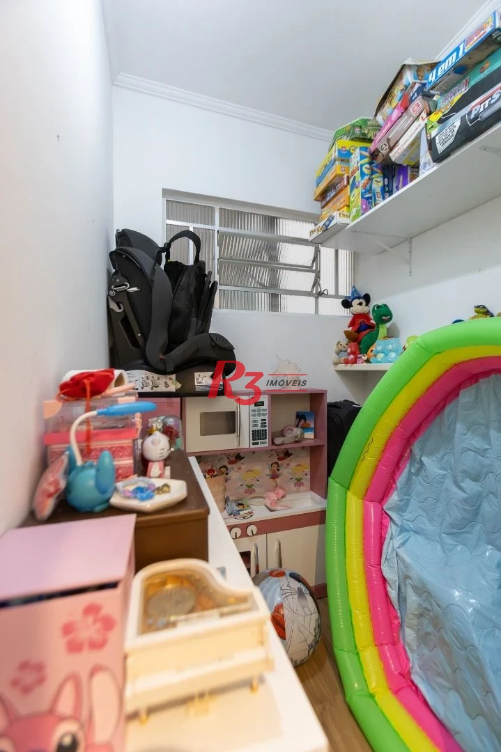 Apartamento com 3 dormitórios à venda, 140 m² por R$ 1.050.000,00 - José Menino - Santos/SP