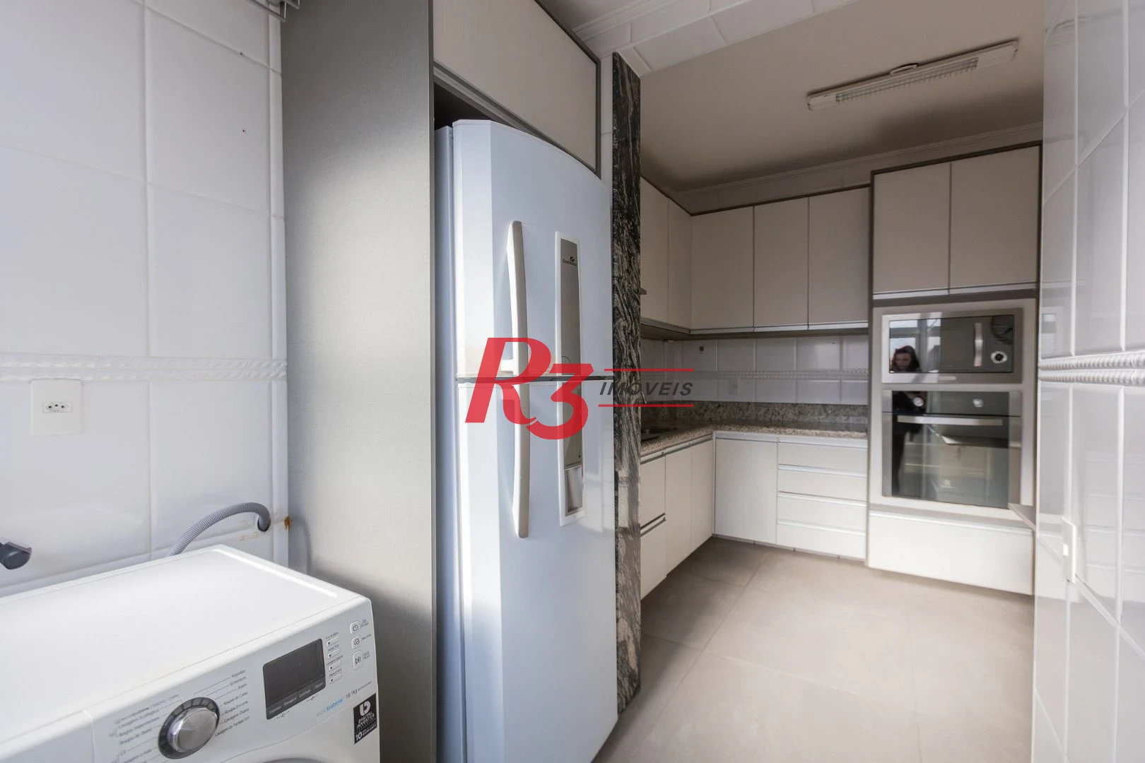 Apartamento com 1 dormitório para alugar, 57 m² por R$ 4.500,00/mês - Embaré - Santos/SP