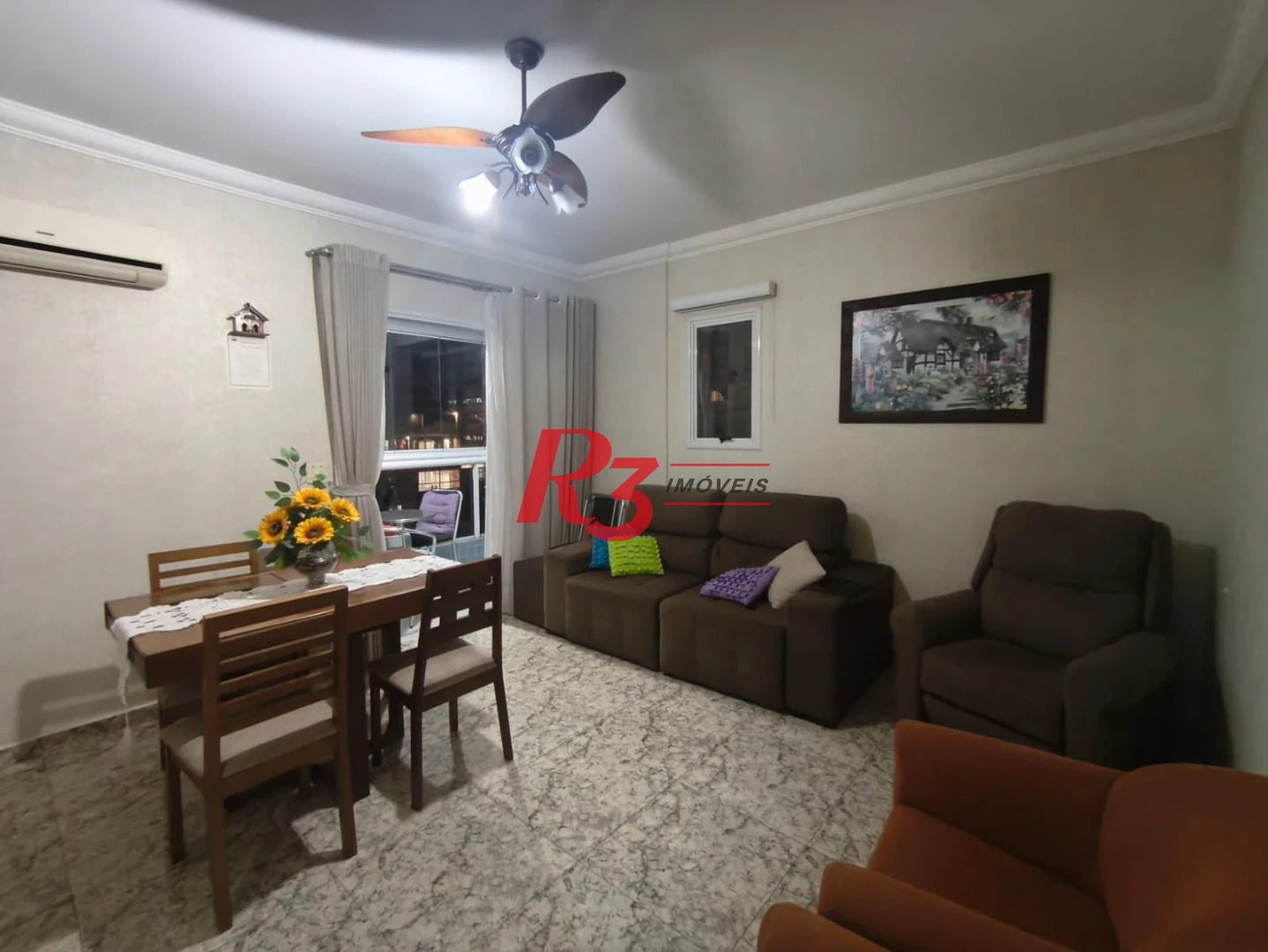 Apartamento com 2 dormitórios, 83 m² - venda por R$ 1.290.000,00 ou aluguel por R$ 6.780,00/mês - Aparecida - Santos/SP
