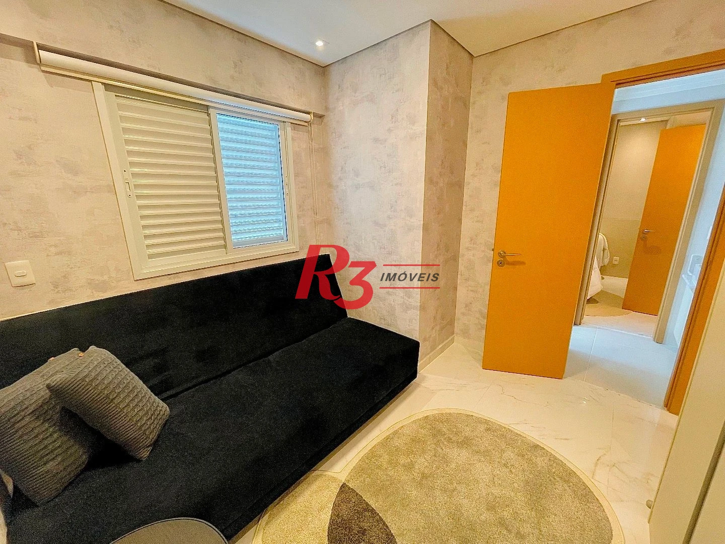 Apartamento com 3 dormitórios para alugar, 100 m² por R$ 22.000,00/mês - Gonzaga - Santos/SP