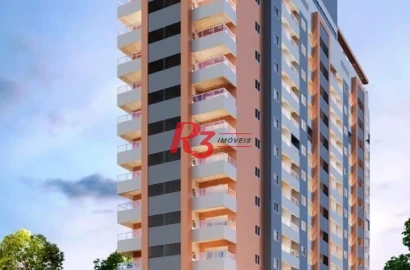 Apartamento com 3 dormitórios à venda, 81 m² por R$ 740.000,00 - Centro - São Vicente/SP